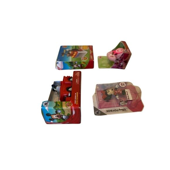 Lot of 4 Zuru Mini Disney Mickey Mouse Minnie Dolls Collectible Cartoon - Picture 5 of 9